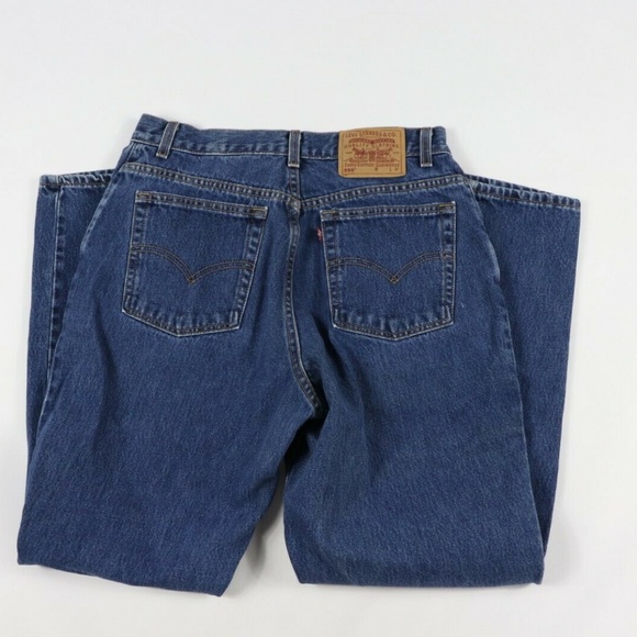 Vintage Levis 550 Relaxed Fit Tapered Leg Jeans 14 - Picture 4 of 8